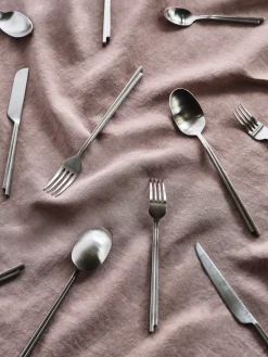 Serax Bestekset Dune Cutlery By Kelly Wearstler Steel Grey Gift Box (5-delig) Online
