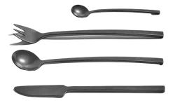 Bestekset Serax La Mère Cutlery By Marie Michielssen Black (24-delig)