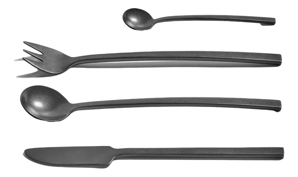 Bestekset Serax La Mère Cutlery By Marie Michielssen Black (24-delig)