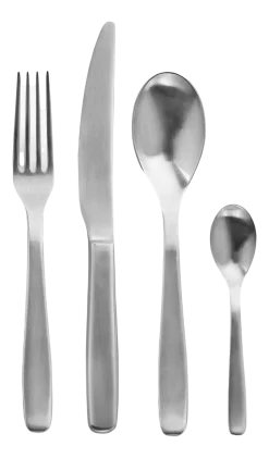 Bestekset Serax Passe-Partout Cutlery By Vincent Van Duy Steel Grey Gift Box (24-delig)