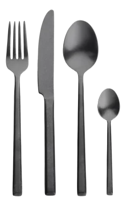 Bestekset Serax Pure Cutlery By Pascale Naessens Black (24-delig)
