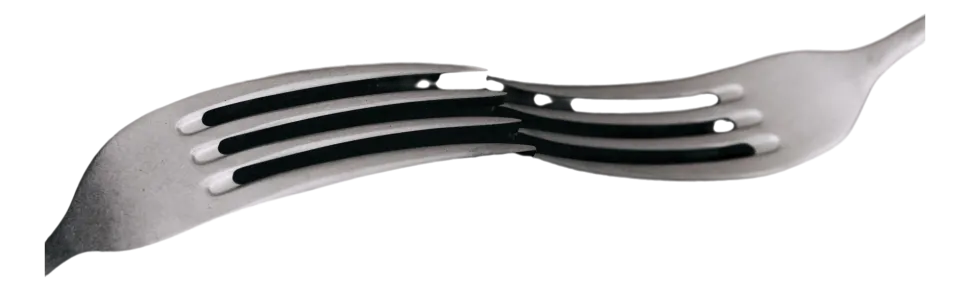 Bestekset Serax Surface Cutlery By Sergio Herman Steel Grey (24-delig)