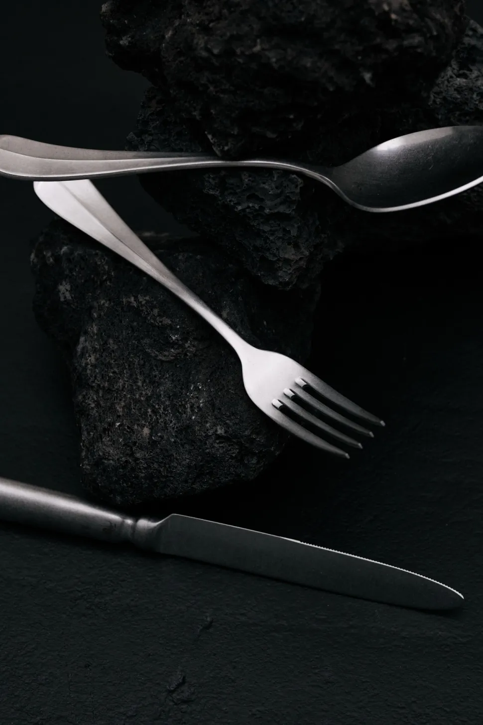 Bestekset Serax Surface Cutlery By Sergio Herman Steel Grey (24-delig)