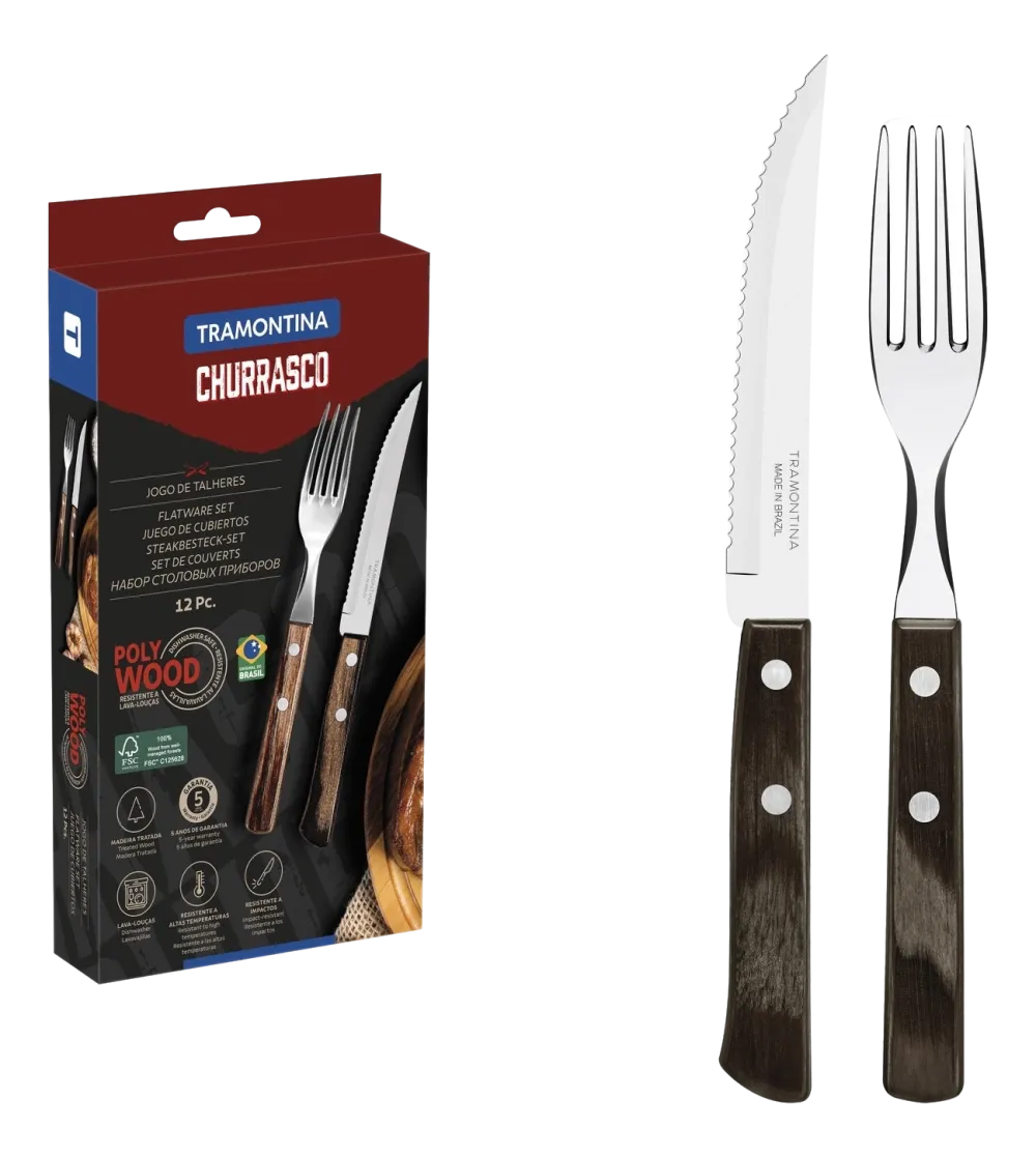 Tramontina Bestekset Bruin (12-Delig) Discount
