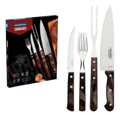 Bestekset Tramontina Churrasco Bruin (14-Delig)