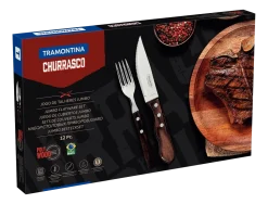 Bestekset Tramontina Jumbo Bruin (12-Delig)
