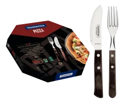 Tramontina Bestekset Pizza Bruin (8-Delig) Clearance