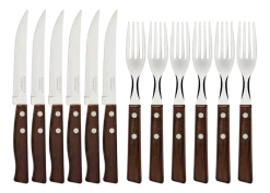 Tramontina Bestekset Tradicional Bruin (12-Delig) Clearance