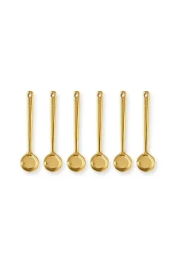 Bestek vtwonen Spoons Porcelain Gold Small (Set van 6)