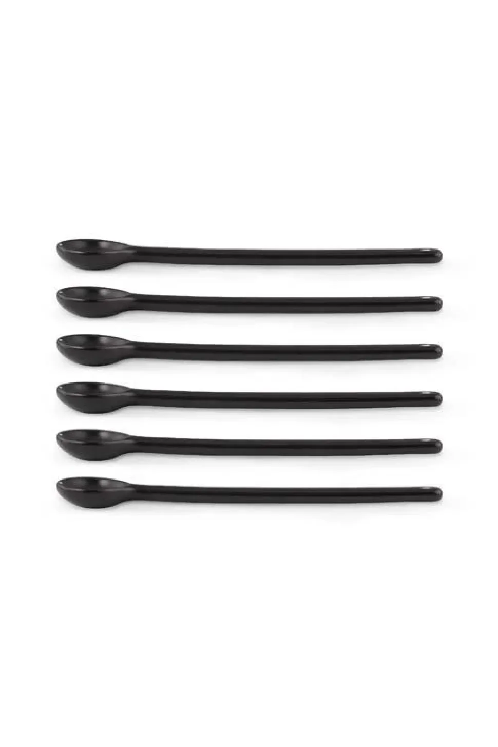 Bestek vtwonen Spoons Porcelain Matt Black Large (Set van 6)
