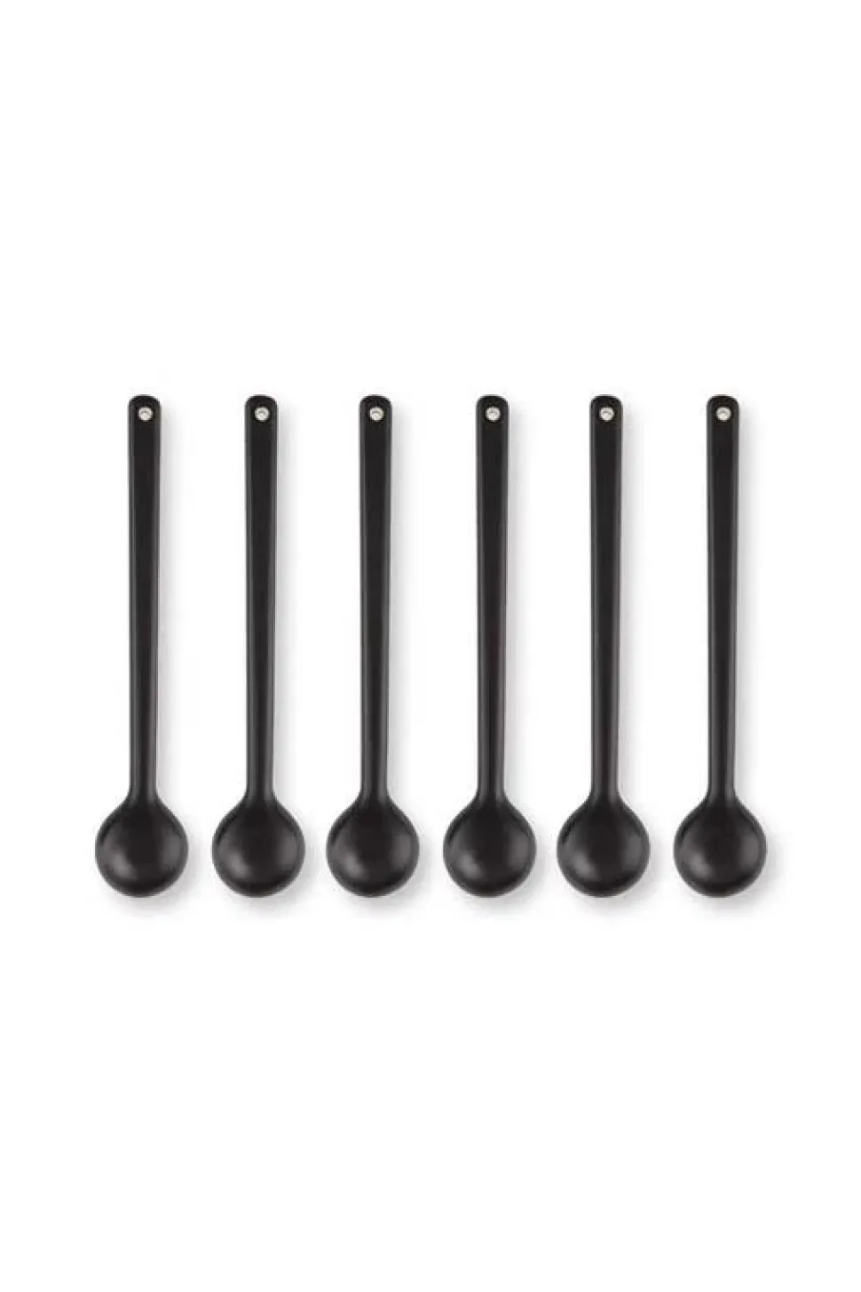 Bestek vtwonen Spoons Porcelain Matt Black Large (Set van 6)