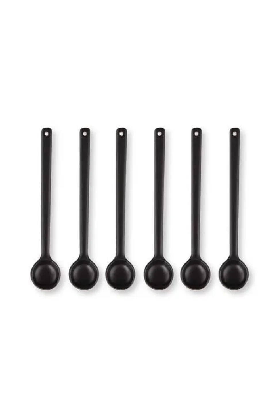 Bestek vtwonen Spoons Porcelain Matt Black Large (Set van 6)