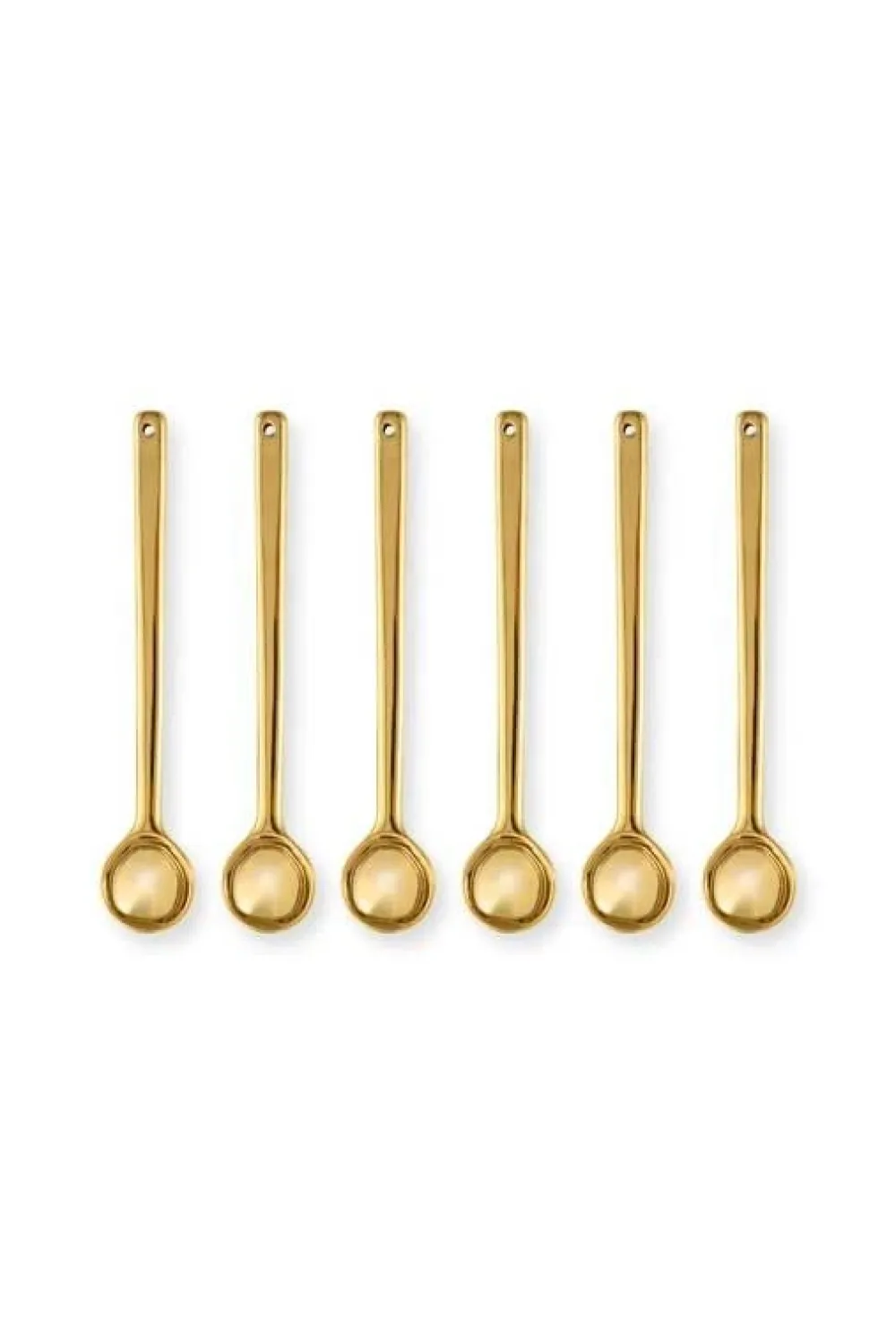 VT Wonen Bestek vtwonen Spoons Porcelain Gold (Set van 6) New