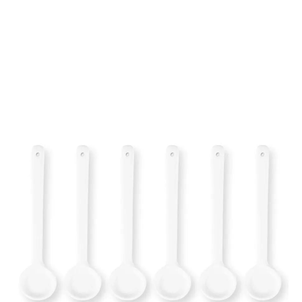 Bestek vtwonen Spoons Porcelain White Small (Set van 6)