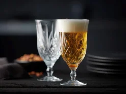 Lyngby Bierglas Glas Krystal Melodia Clear 400 ml (4-delig) Best