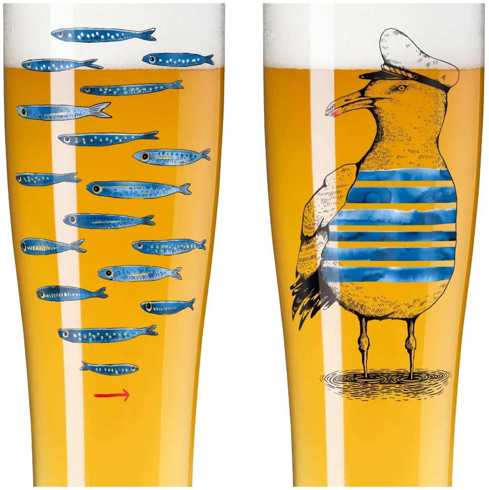Bierglas Ritzenhoff Brauchzeit #13 #14 646 ml (Set van 2)