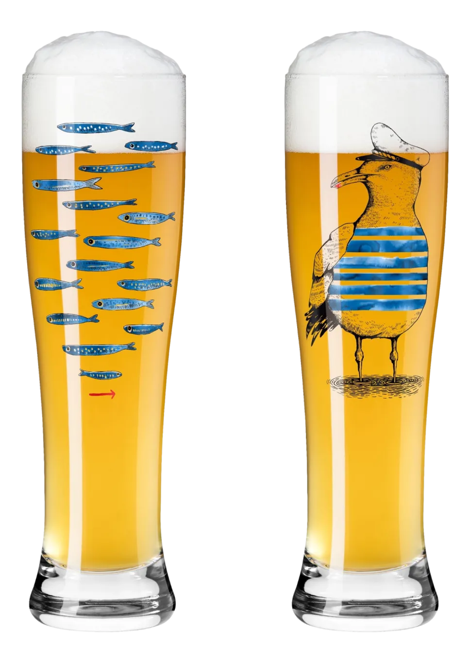 Bierglas Ritzenhoff Brauchzeit #13 #14 646 ml (Set van 2)