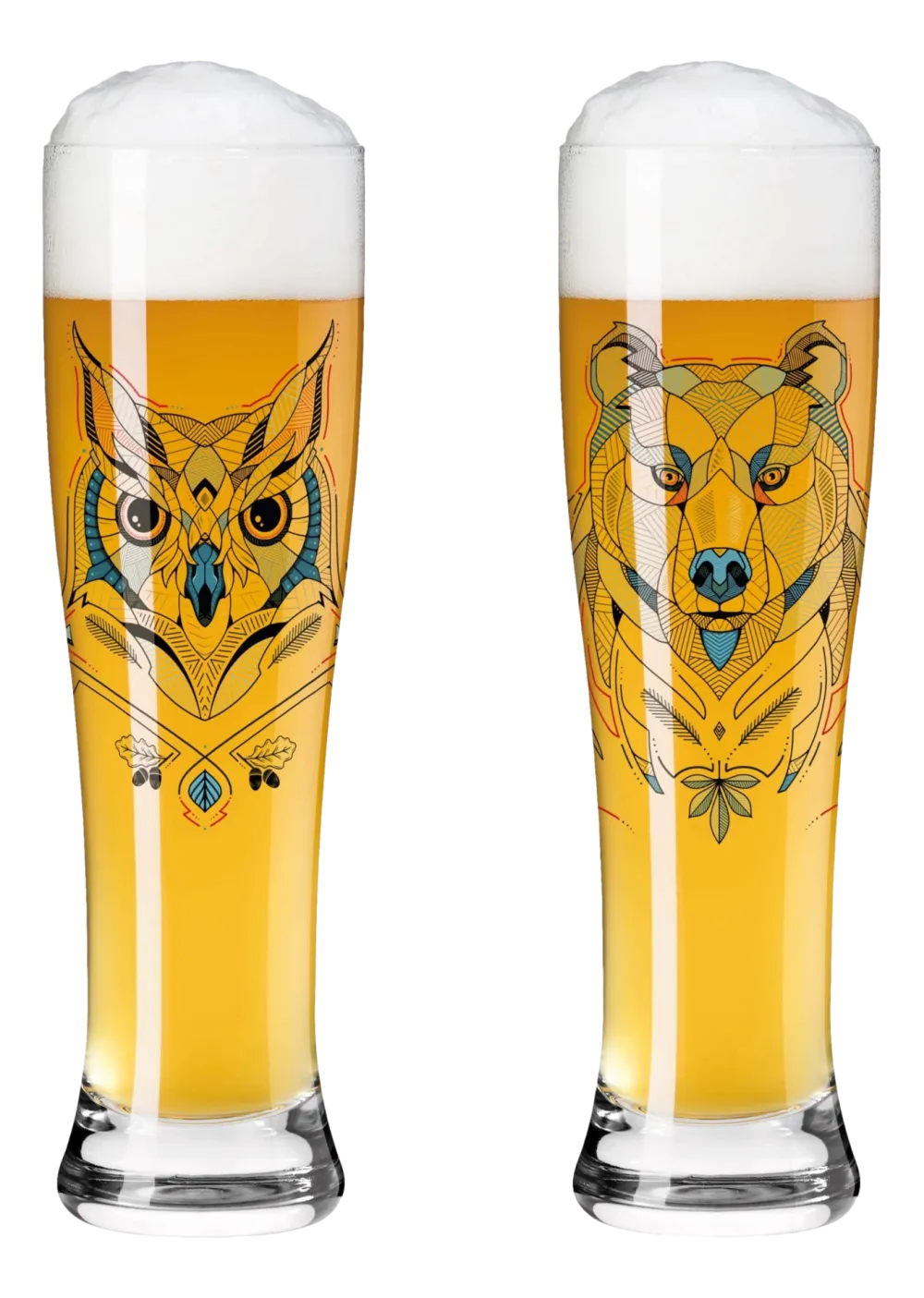 Ritzenhoff Bierglas Brauchzeit #1 #2 646 ml (Set van 2) Hot