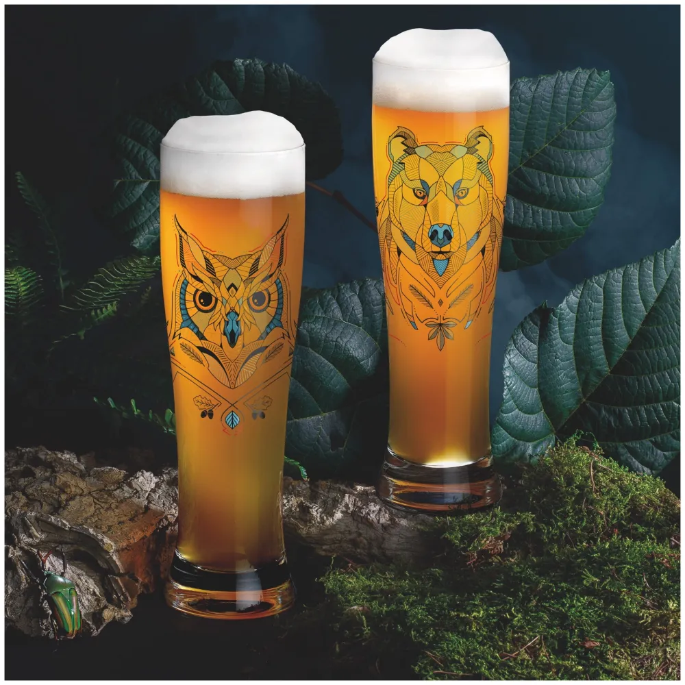 Ritzenhoff Bierglas Brauchzeit #1 #2 646 ml (Set van 2) Hot