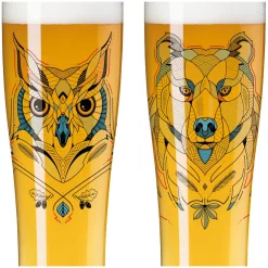 Ritzenhoff Bierglas Brauchzeit #1 #2 646 ml (Set van 2) Hot