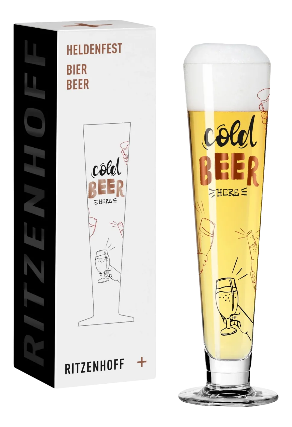Bierglas Ritzenhoff Heldenfest #16 385 ml