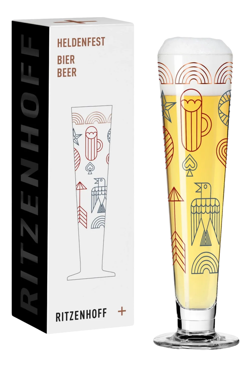 Ritzenhoff Bierglas Heldenfest #15 385 ml Best
