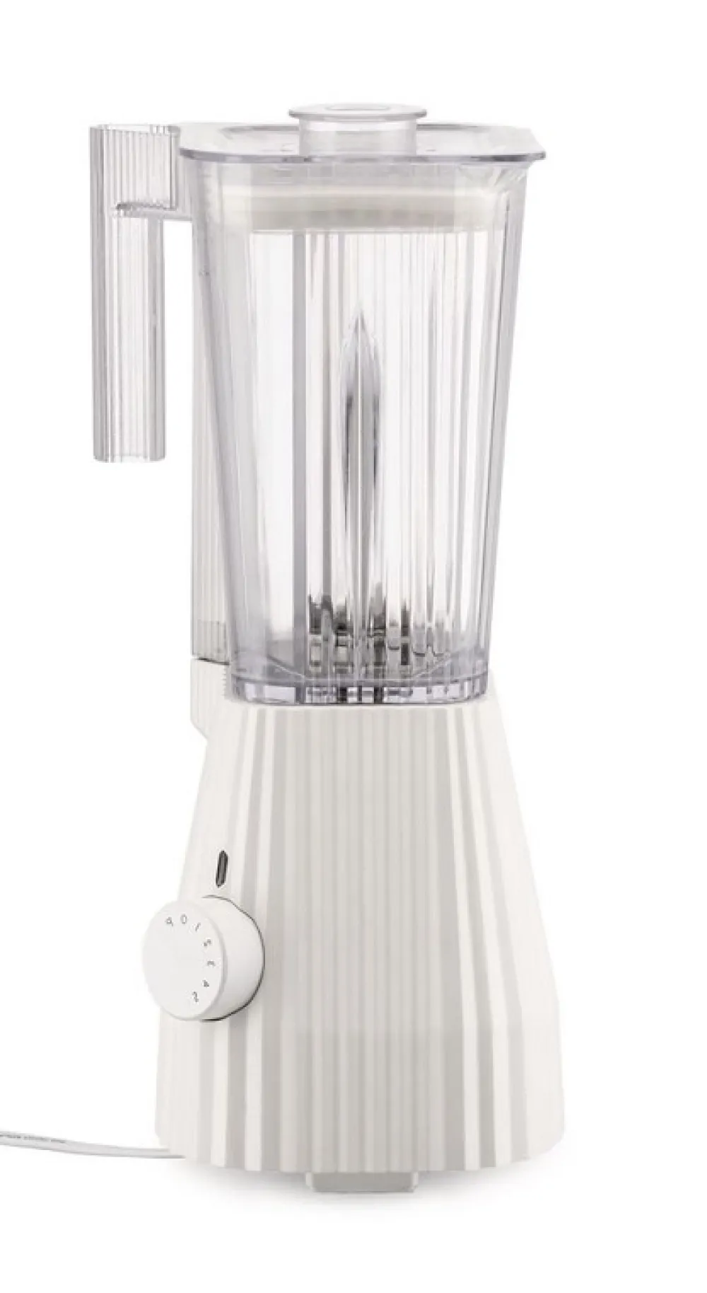 Alessi Blender Plisse White 1.5 L Hot
