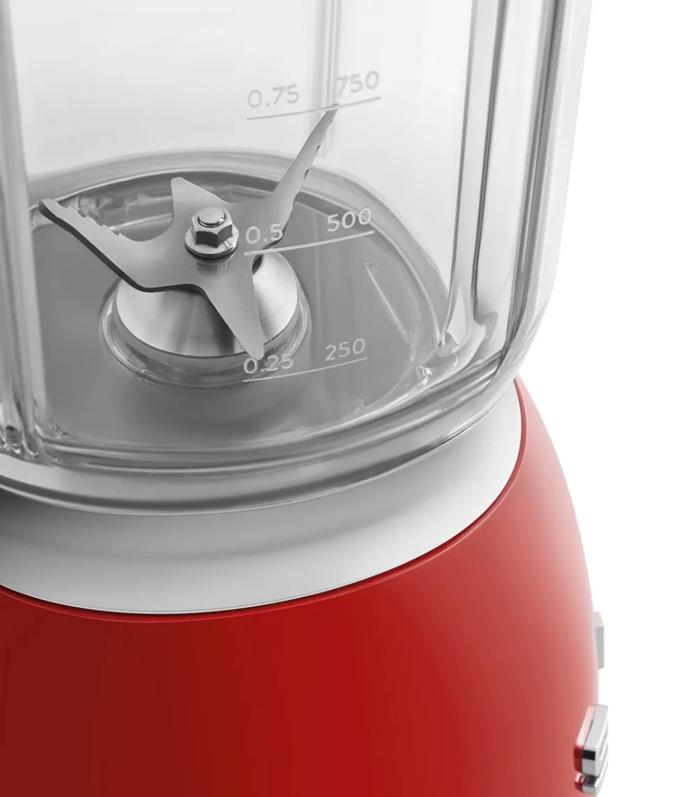 Smeg Blender BLF03 50 Style Rood Outlet