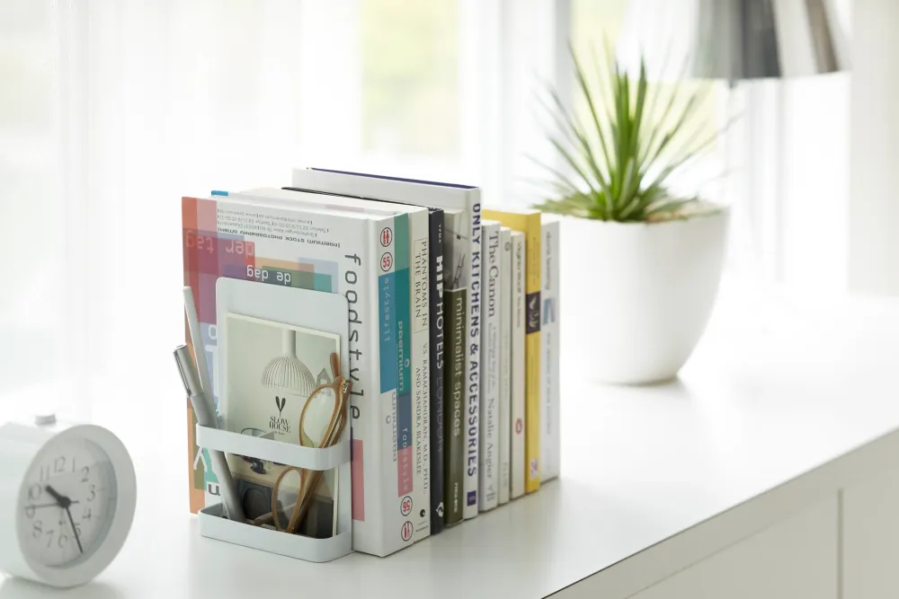 Yamazaki Boekensteun Tower White (2-Delig) Online