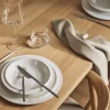 Bord Bolia Edge Ecru 27 cm (Set van 2)