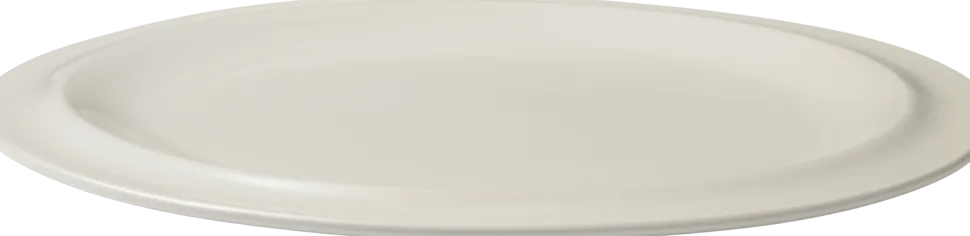 Bord Bolia Edge Ecru 27 cm (Set van 2)