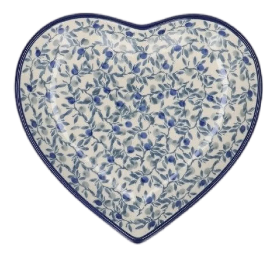 Bord Bunzlau Castle Hart Medium Blue Olive