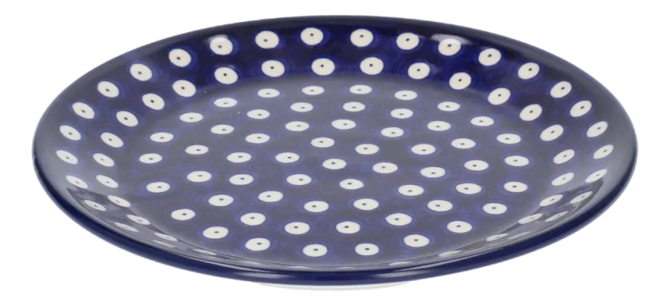 Bord Bunzlau Castle Plat Blue Eyes (19,5 cm)