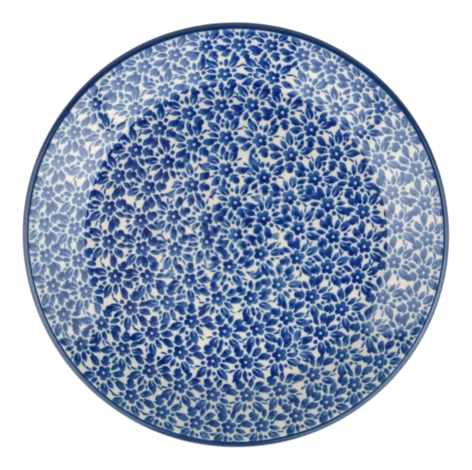 Bord Bunzlau Castle Plat Indigo (19,5 cm)