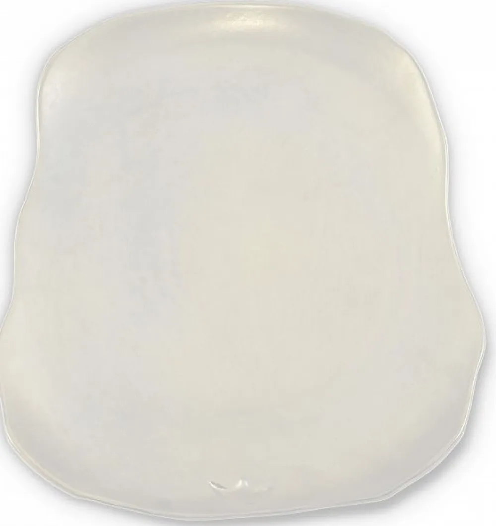 Dutchdeluxes Bord Plate XL White 28 cm (2-Delig) Outlet
