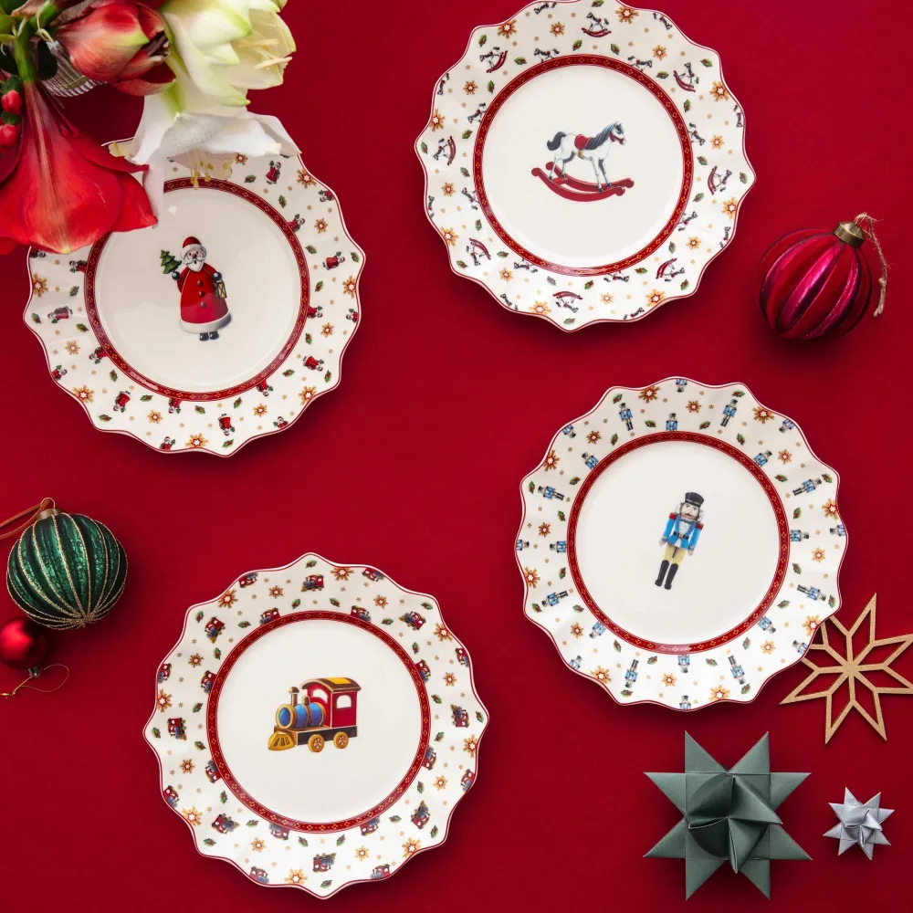 Villeroy & Boch Bordenset Toy's Delight 2025 Jubileum (Set van 4) Sale