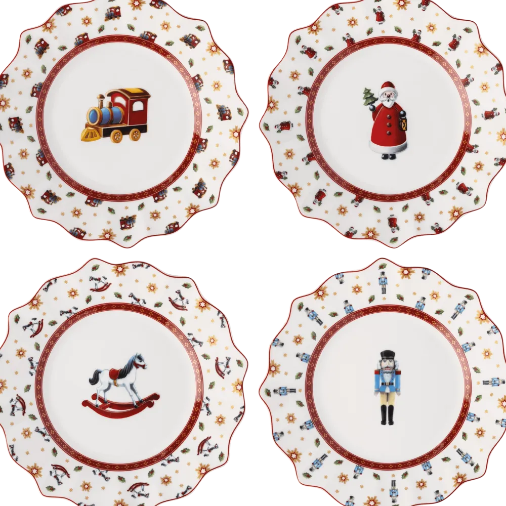 Villeroy & Boch Bordenset Toy's Delight 2025 Jubileum (Set van 4) Sale