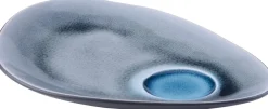 Gastro Bord Ovaal Grey Blue 22 cm Blauw (4-delig) Discount