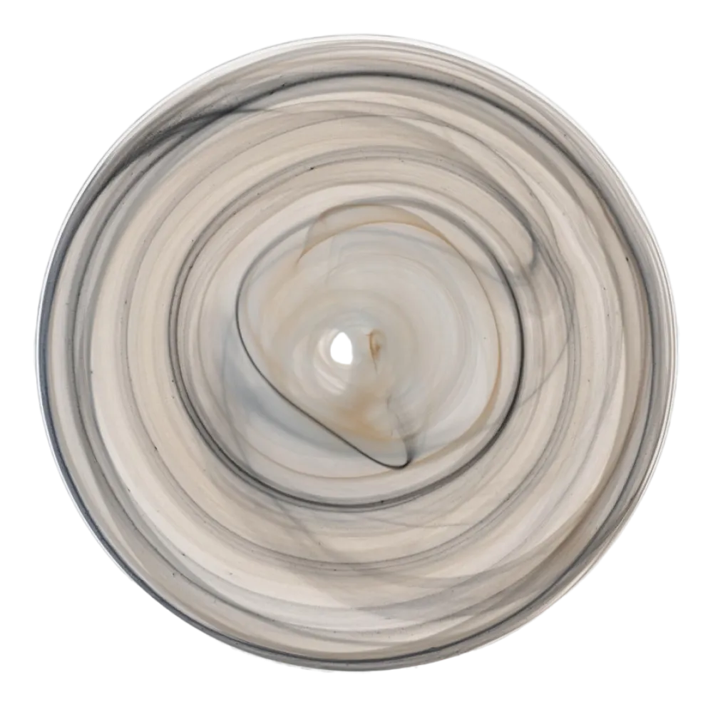 Leonardo Bord Alabastro Beige Black 25 cm (2-delig)