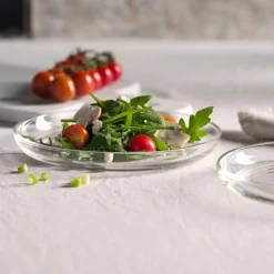 Bord Leonardo Cucina 18 cm (Set van 4), Glas