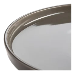 Bord Leonardo Roma Taupe 22 cm (Set van 6)