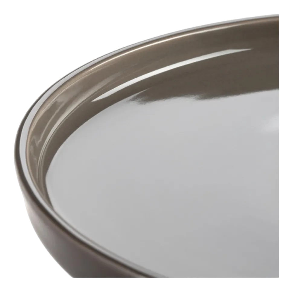 Bord Leonardo Roma Taupe 22 cm (Set van 6)