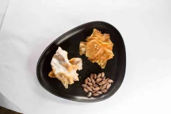 Bord Lind DNA Stoneware Platter Plate Black