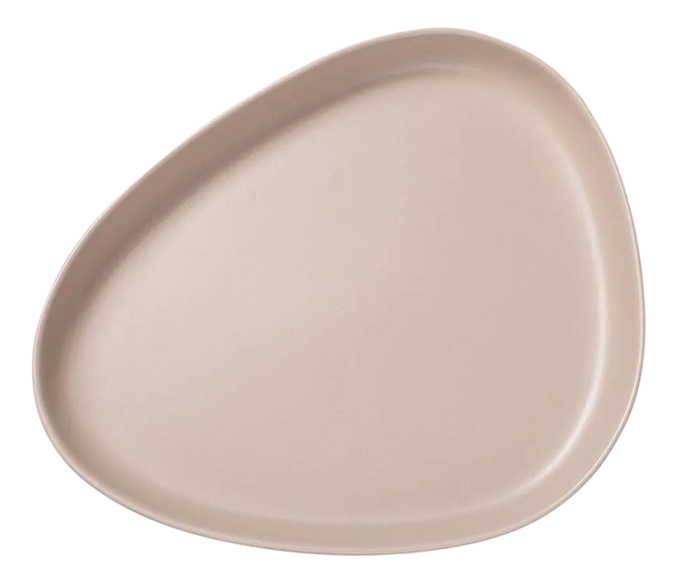 Bord Lind DNA Stoneware Platter Plate Sand