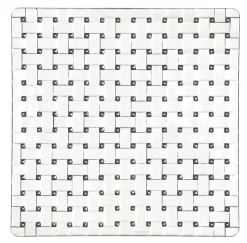 Bord Nachtmann Bossa Nova Vierkant 21 cm (2-delig)