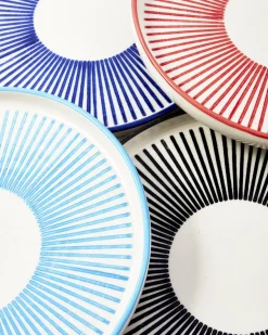 Bord POLSPOTTEN Marine Striped Multi (Set van 4)