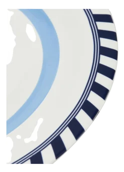POLSPOTTEN Bord x Rijksmuseum Bird Patterned Blue 27 cm (Set van 2) Best