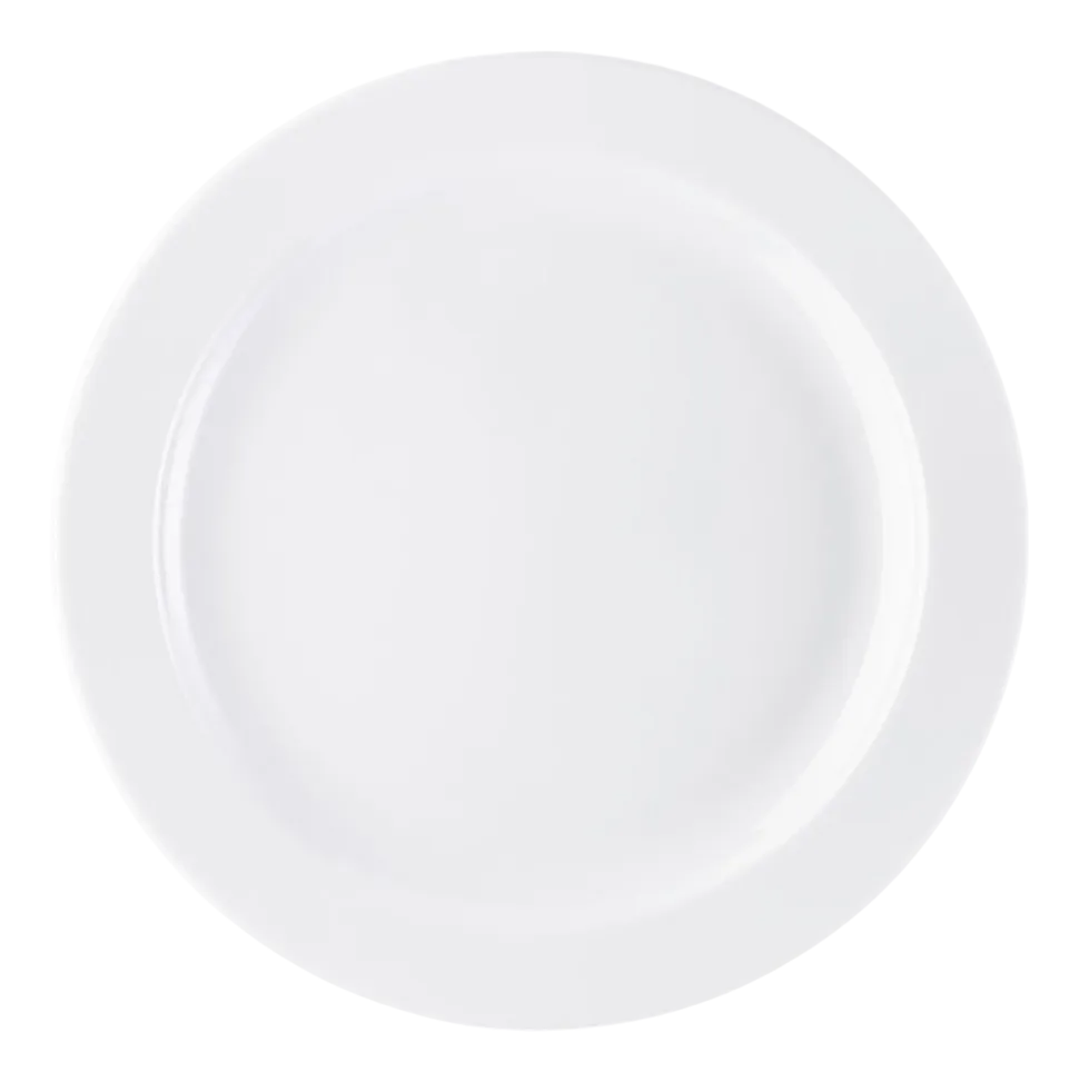 Bord Rosenthal Form 1382 Rim White 26 cm