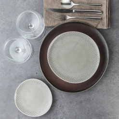 Rosenthal Bord Junto Pearl Grey 22 cm Online