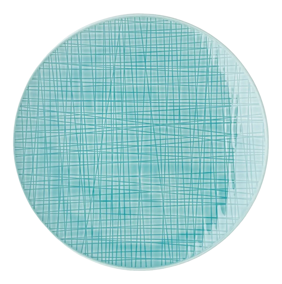 Bord Rosenthal Mesh Aqua 24 cm